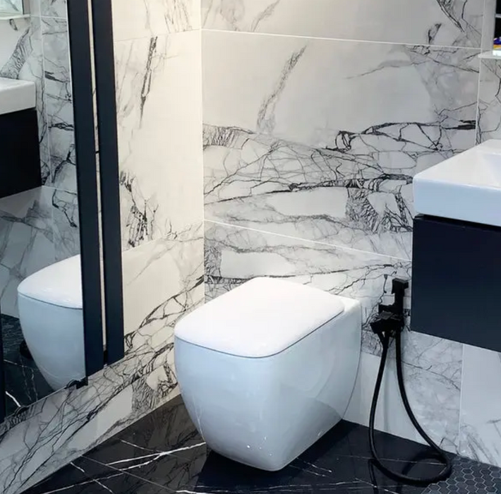 Mila Midnight Carrara Marble 60x120cm image 3