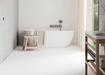 Porcelanosa Nova L 44.3x44.3cm shown in a styled room setting