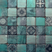 Old English Jade Mosaic 4.8x4.8cm