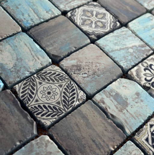 Old English Ocean Mosaic 4.8x4.8cm image 2
