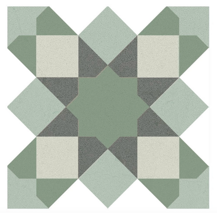 Oslo Forest Porcelain 20x20cm