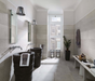 Porcelanosa Park Acero 33.299999999999997x100cm shown in a styled room setting