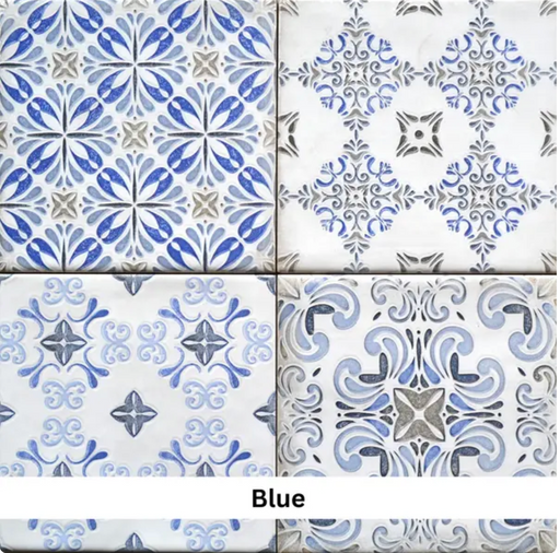 Provence Ocean Blue Decor 15x15cm image 2