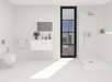 Porcelanosa Rivoli L 33.299999999999997x59.2cm shown in a styled room setting