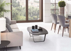Porcelanosa Rivoli L 59.6x59.6cm shown in a styled room setting