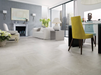 Porcelanosa Rodano Caliza L 59.6x59.6cm shown in a styled room setting