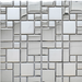 Rigton Silver Mosaic 2.3x2.3cm