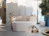 Porcelanosa Sails Earth 16x16x0.95 16x16cm shown in a styled room setting