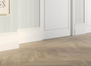 Porcelanosa Smart Tanzania Nut(48c/p) 22x90cm shown in a styled room setting