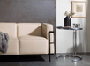 Porcelanosa Steel Bone L 120x120cm shown in a styled room setting