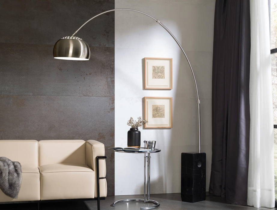 Porcelanosa Steel Bone L 59.6x59.6cm shown in a styled room setting
