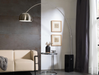 Porcelanosa Steel Bone L 59.6x59.6cm shown in a styled room setting