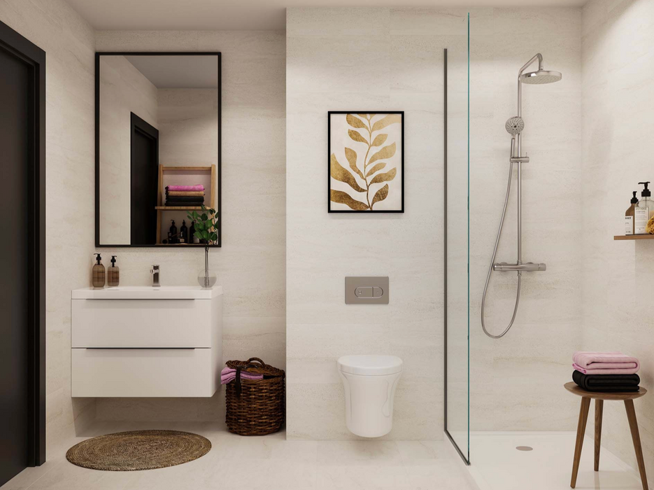 Porcelanosa Madagascar Blanco - 33.3x59.2cm - Wall Tiles