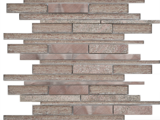 Strata Gold Stone Mosaic 30x30cm