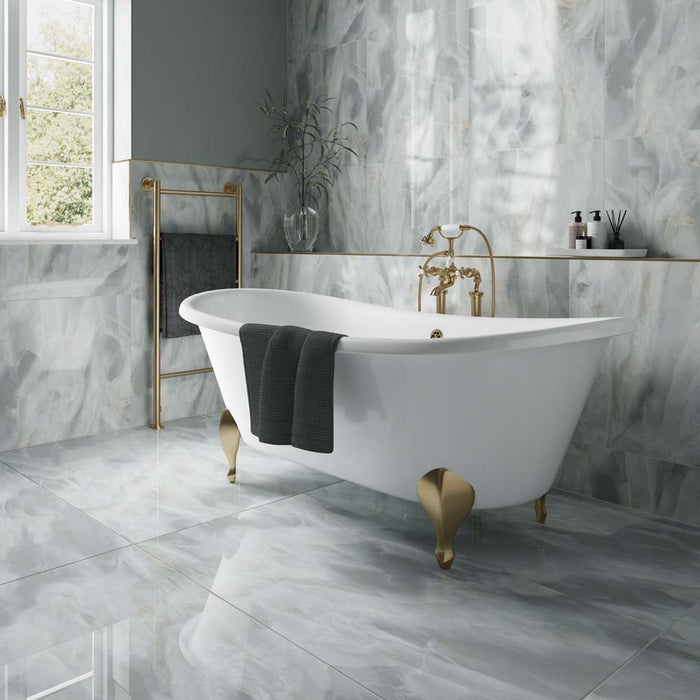 Avignon Emerald Glazed Polished Porcelain Wall & Floor – 60x60cm - product image 5