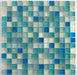 Lunessa Pearl Aqua Glass Mosaic – 2.3x2.3cm
