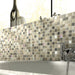 Westara Cream Glass/Stone Mix Mosaic – 2.3x2.3cm - product image 2