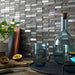 Orlena Beige Mix Stone/Glass/Metal Linear Mosaic – 1.5x4.8cm - product image 2