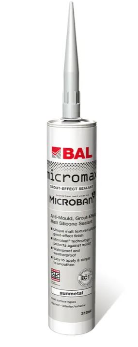 BAL Micromax Grout-Effect Sealant Gunmetal 310ml — Tiles & Stone Direct