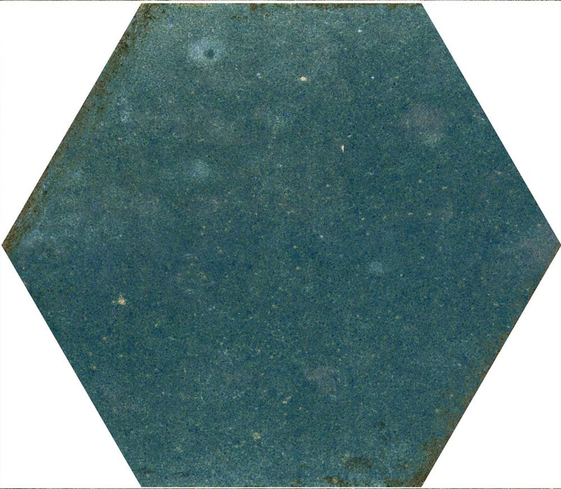 Sandringham Blue Hexagon Gloss Ceramic Wall – 15x17.3cm - product image 8