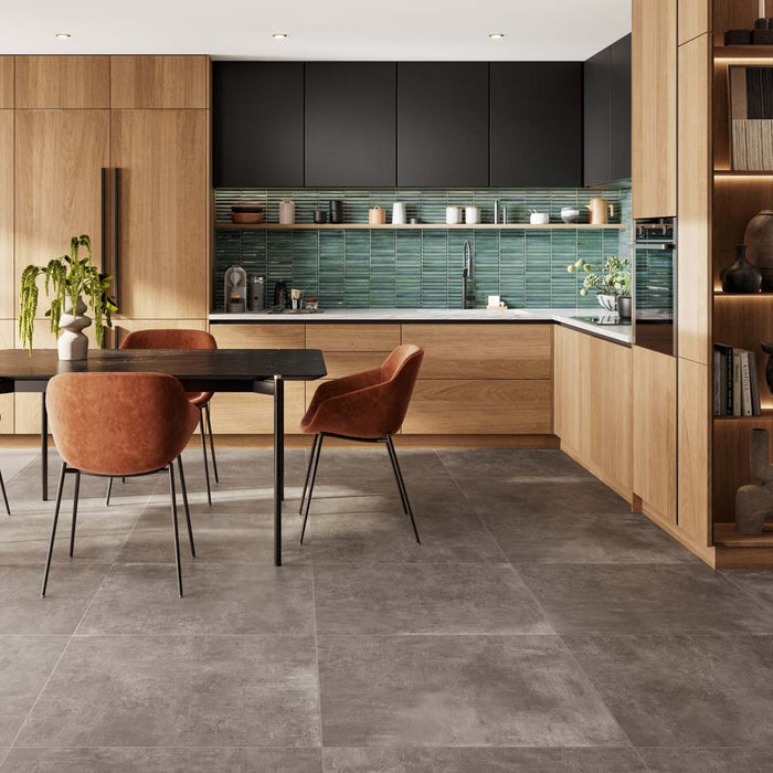 York Grey Glazed Porcelain Wall & Floor – 80x80cm - product image 6