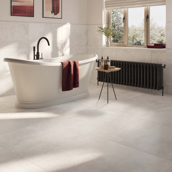 York White Glazed Porcelain Wall & Floor – 80x80cm - product image 6