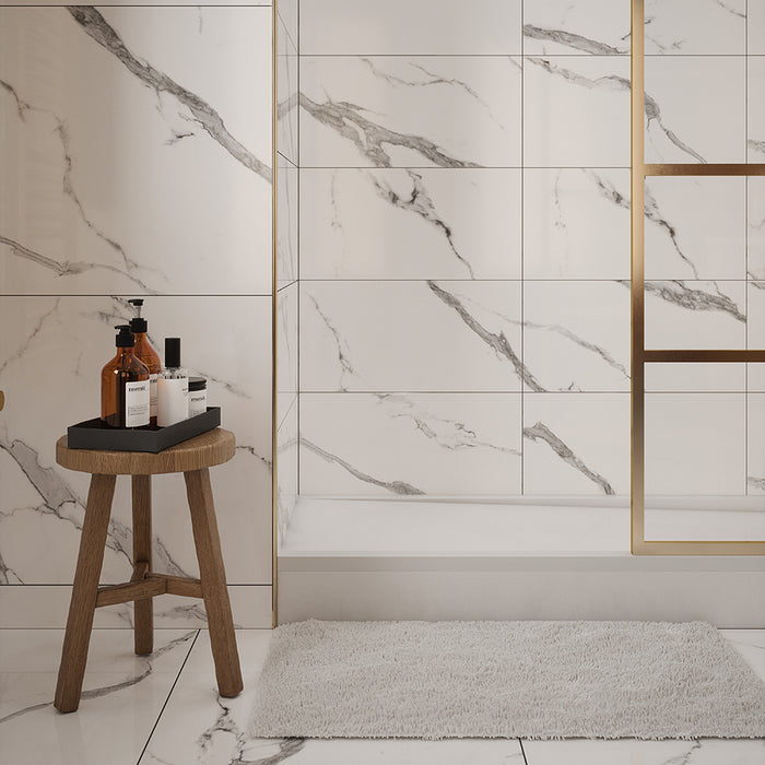Riviera Marble Polished Glazed Porcelain Wall & Floor – 60x120cm - product image 3