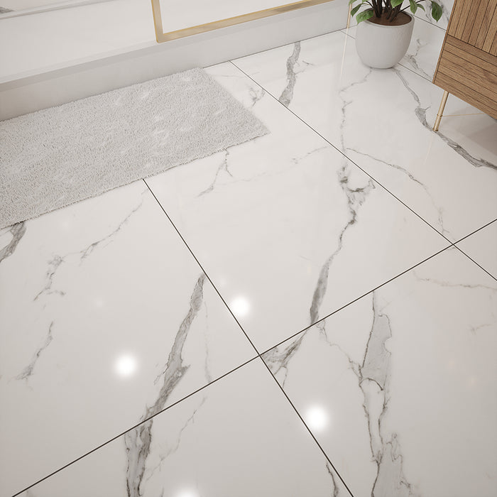 Riviera Marble Polished Glazed Porcelain Wall & Floor – 60x120cm - product image 4