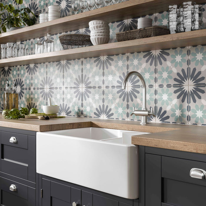 Glenara Patterned Matt Glazed Ceramic Wall & Floor – 25x25cm - product image 4