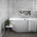 Fairfax Grey Stone/Metal Mix Brick Mosaic – 2.3x4.8cm - product image 2