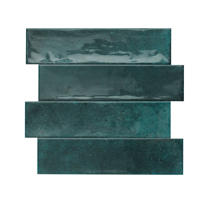 Sandringham Blue Gloss Ceramic Wall – 7.5x30cm - product image 3