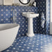 Mistral Navy Blue Patterned Matt Vitrified Ceramic – 33.5x33.5cm - product image 12