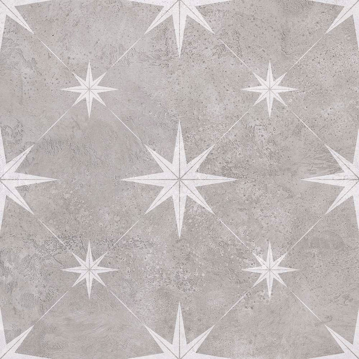 Mistral Grey Patterned Matt Vitrified Ceramic – 33.5x33.5cm - product image 8