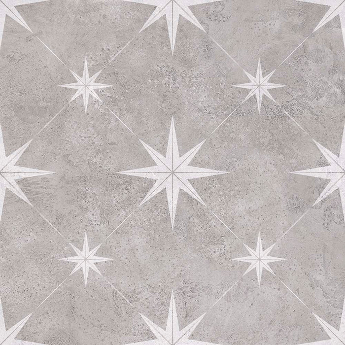 Mistral Grey Patterned Matt Vitrified Ceramic – 33.5x33.5cm - product image 9