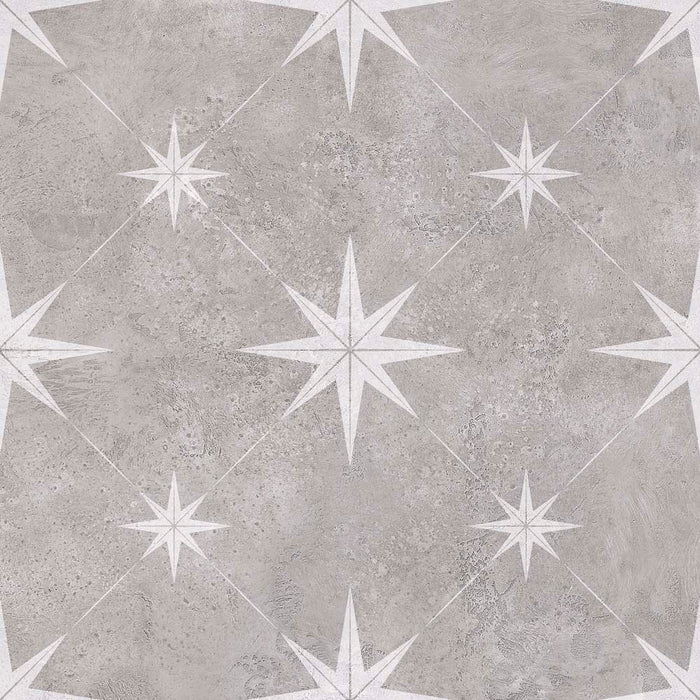 Mistral Grey Patterned Matt Vitrified Ceramic – 33.5x33.5cm - product image 10