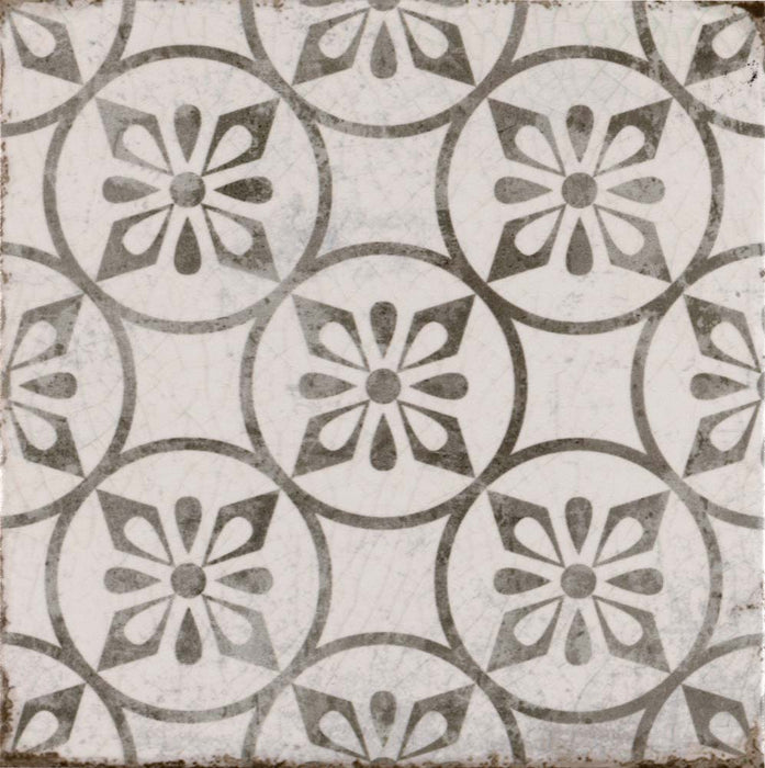 Marrakesh Petal Grey Matt Glazed Porcelain Wall & Floor – 20x20cm