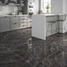 Valbonne Midnight Black Polished Glazed Porcelain Wall & Floor Tile – 60x60cm - product image 2