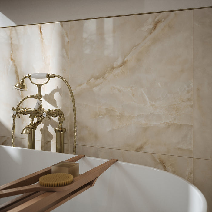 Galvera Pearl Polished Glazed Porcelain Wall & Floor – 60x60cm - product image 3
