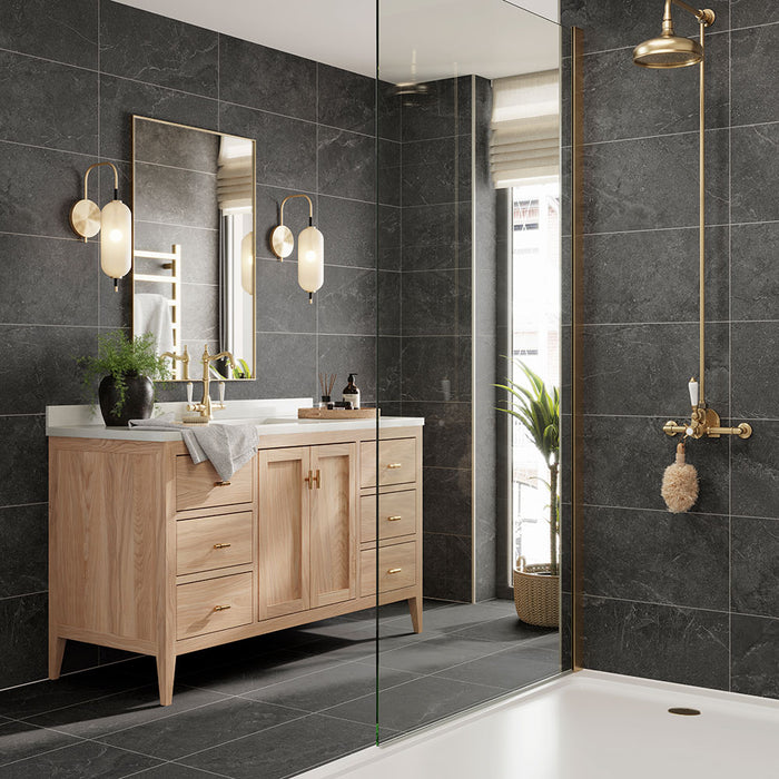 Avelune Anthracite Matt Porcelain Wall & Floor – 29.8x60cm - product image 2