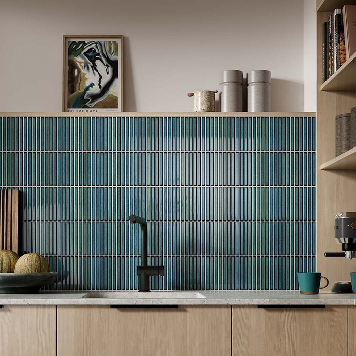 Umbera Green Gloss Glazed Porcelain Mosaic – 31.3x29.6cm - product image 6