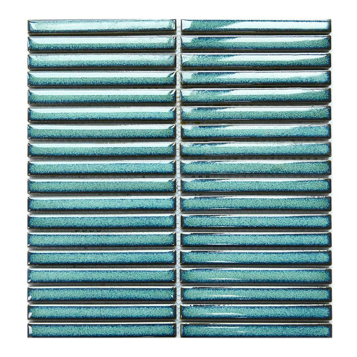 Umbera Green Gloss Glazed Porcelain Mosaic – 31.3x29.6cm - product image 4