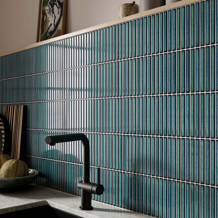 Umbera Green Gloss Glazed Porcelain Mosaic – 31.3x29.6cm - product image 5
