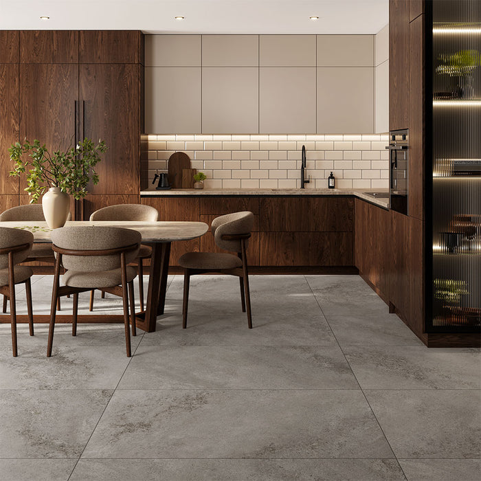 Havana Grey Matt Porcelain Wall & Floor – 60x120cm