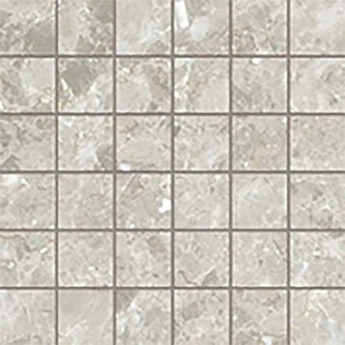 Ember White Matt Porcelain Mosaic – 30x30cm