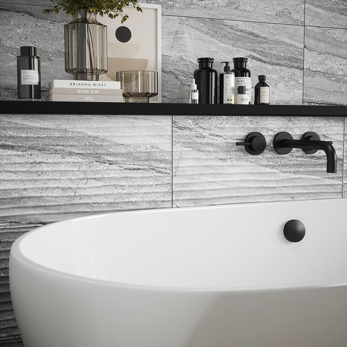 Valetta Grey Decor Matt Ceramic Wall – 30x60cm - product image 5