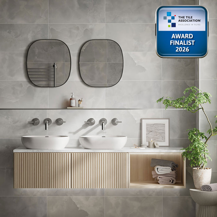 Firenze Grey Matt Ceramic Wall – 30x60cm - product image 5