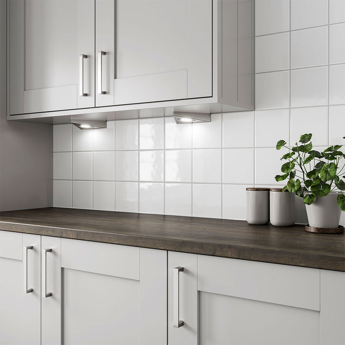 Cremona Glossy White Ceramic Wall – 15x15cm - product image 2