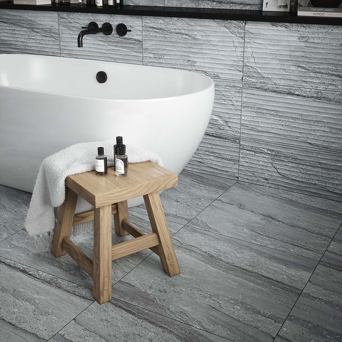 Valetta Grey Matt Porcelain Wall & Floor – 60x60cm - product image 9