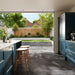 Caldera Black Matt Glazed Porcelain – 100x100cm - product image 5