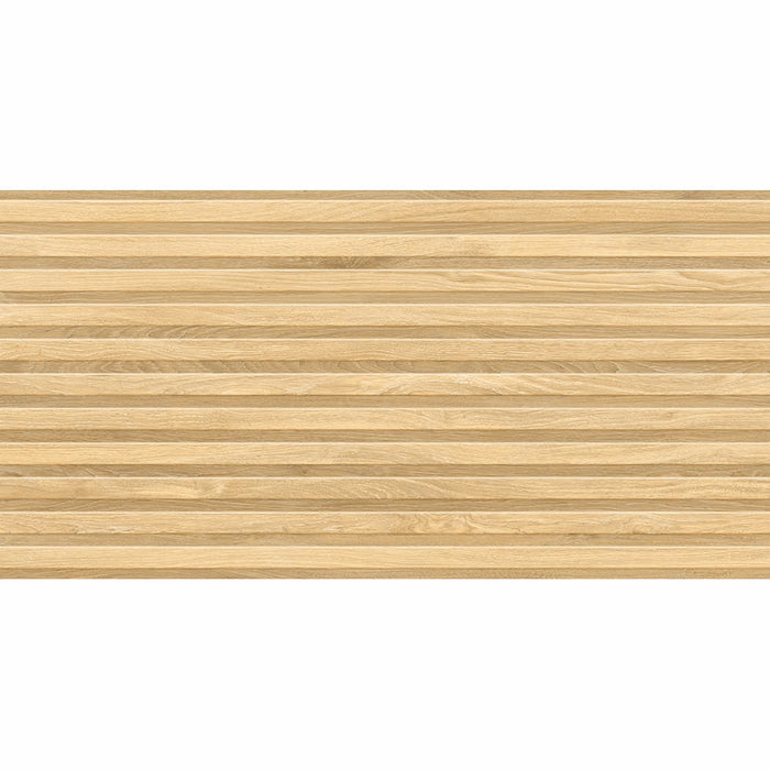 Rovelle Light Oak Panel D√©cor Porcelain Wall – 60x120cm - product image 2